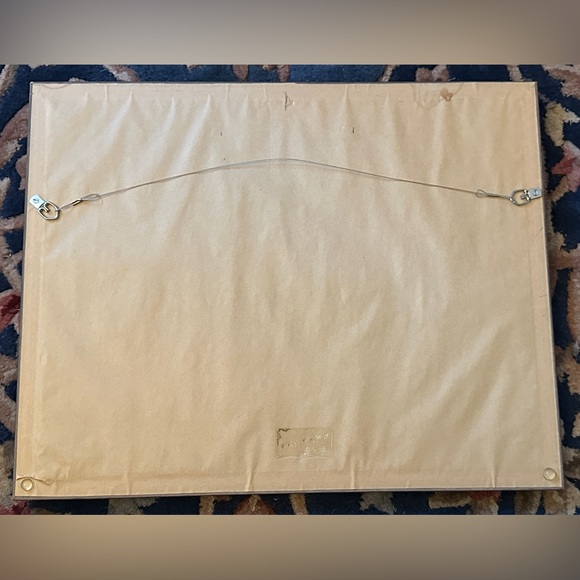 Rare Vintage P. Buckley Moss Painting “Faithful Wardens” - Picture 4 of 4